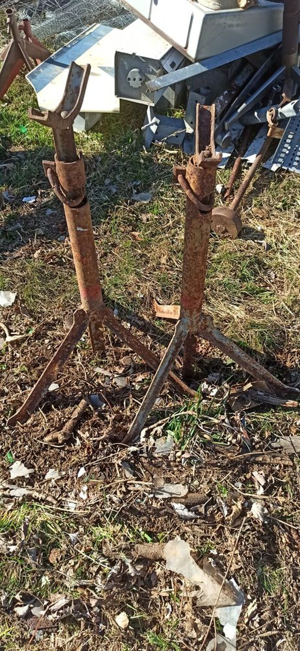 Chandelles pour v&eacute;hicule ou btp, nombre2 Bricolage