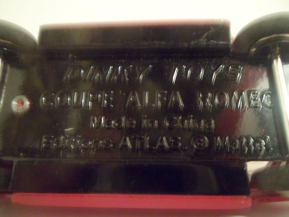 ALFA ROMEO 1900 SPRINT ? 1/43 DINKY ATLAS voiture miniature 