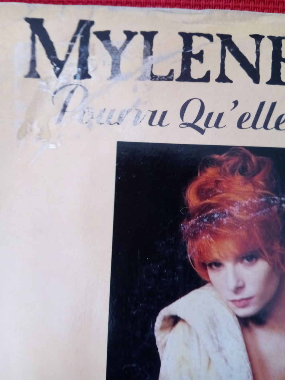 45 tours Myl&egrave;ne Farmer "Pourvu qu'elles soient douces" CD et vinyles