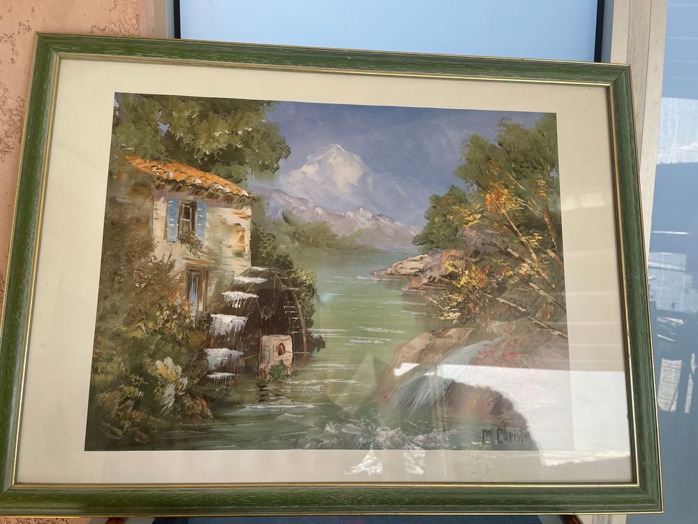 TABLEAU VITR&Eacute; Décoration
