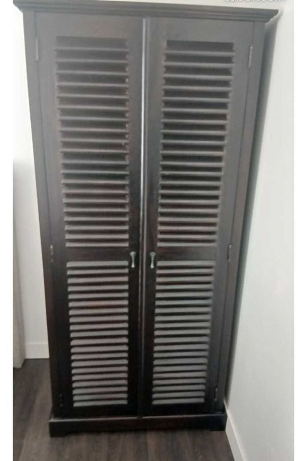 Dressing en mahogany massif marron Meubles