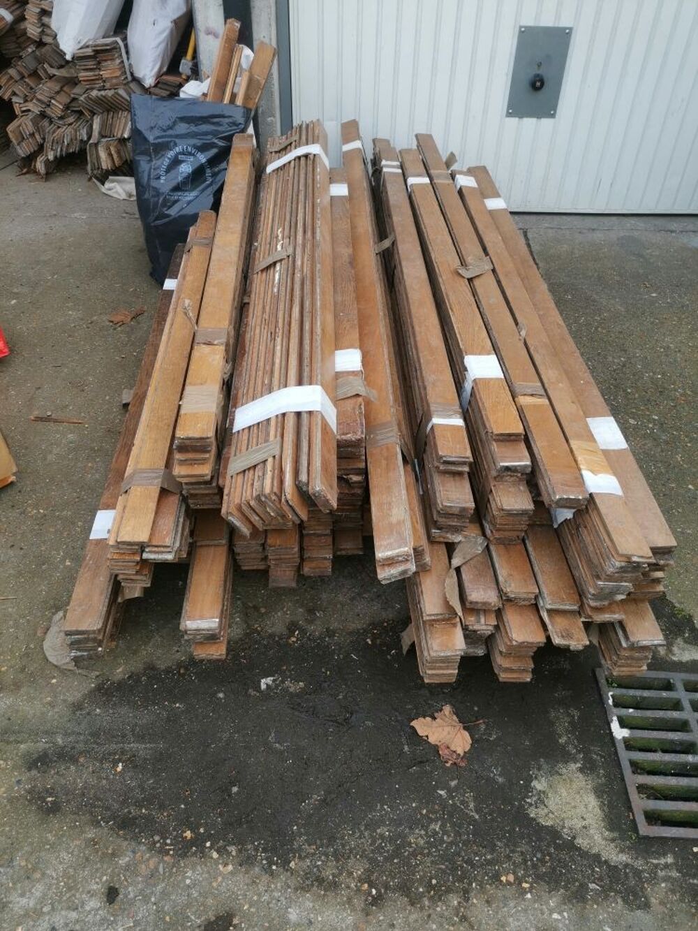 Parquet ch&ecirc;ne massif Bricolage