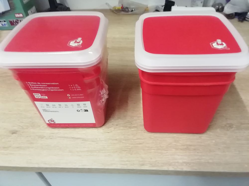Boites alimentaires neuves qualit&eacute; Henri Boucher. Cuisine