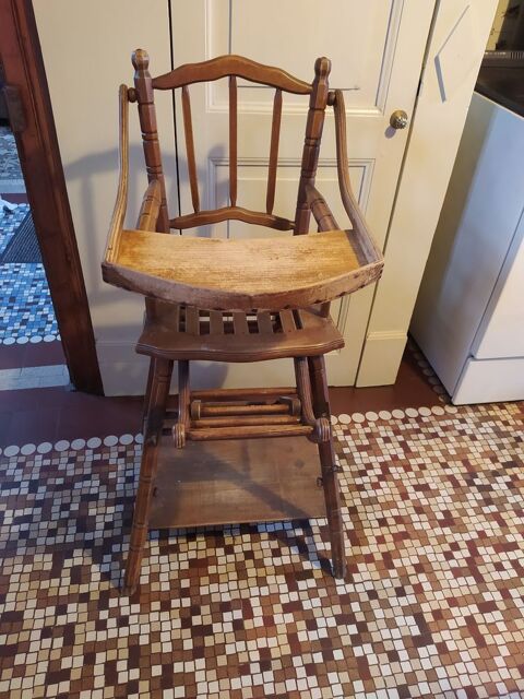 fauteuil bois b�b� 30 Bourseville (80)