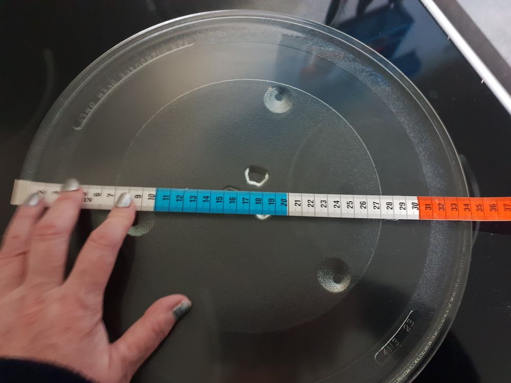 Plaque tournante en verre pour micro-onde Electroménager