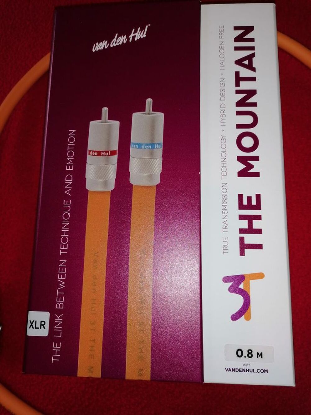 C&acirc;ble de modulation VDH 3T the Mountain XLR Audio et hifi