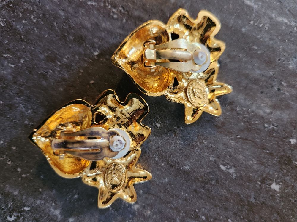 BO clip Etoile Croix Coeur Christian LACROIX Bijoux et montres