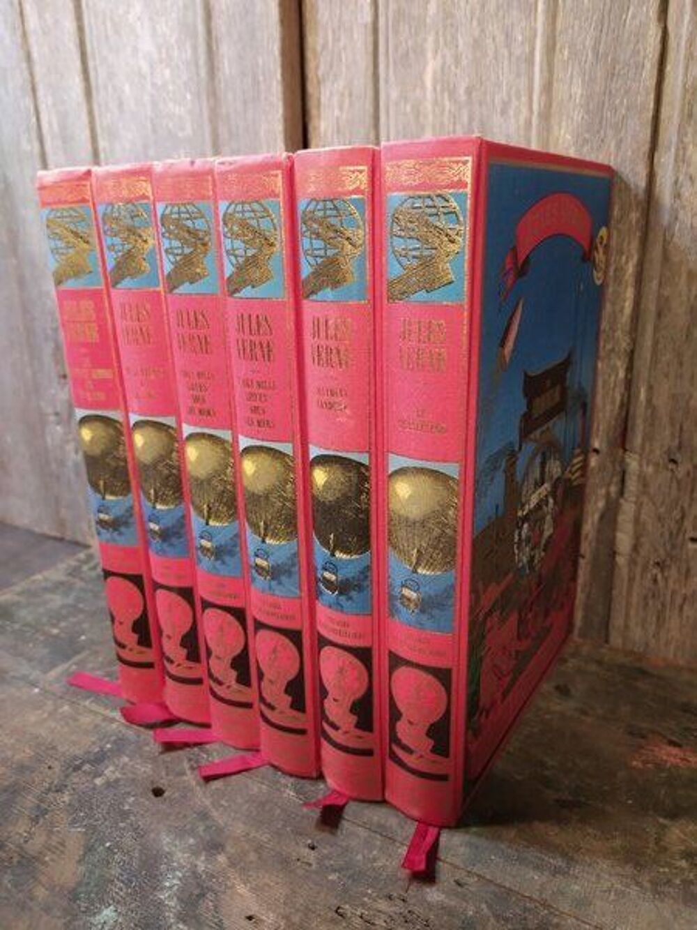 Livres Jules Verne Les Voyages Extraordinaires 6 Volumes Livres et BD