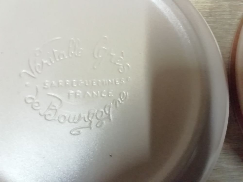 3 assiettes creuses BP v&eacute;ritable gr&eacute;s vintage 1970 Cuisine