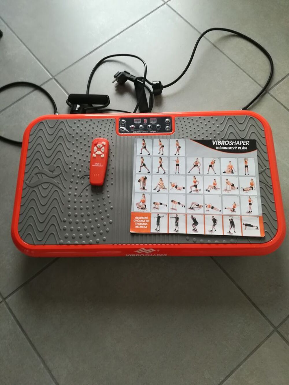 VIBRO SHAPER Plateforme vibrante de Fitness Sports