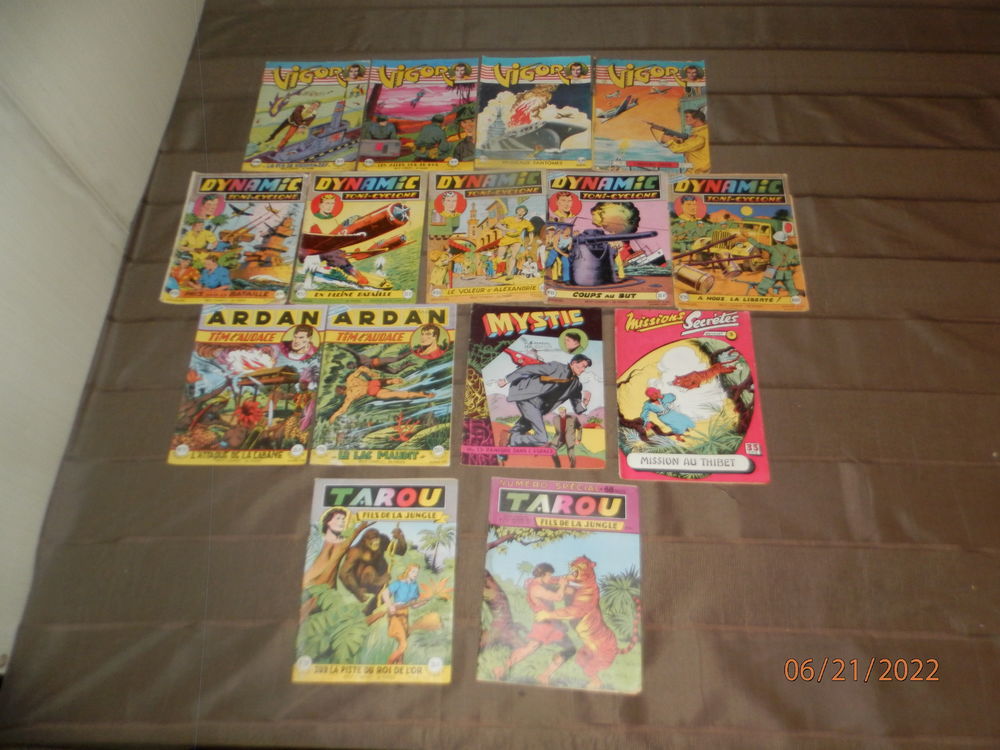 lot d'anciennes bd artima Livres et BD