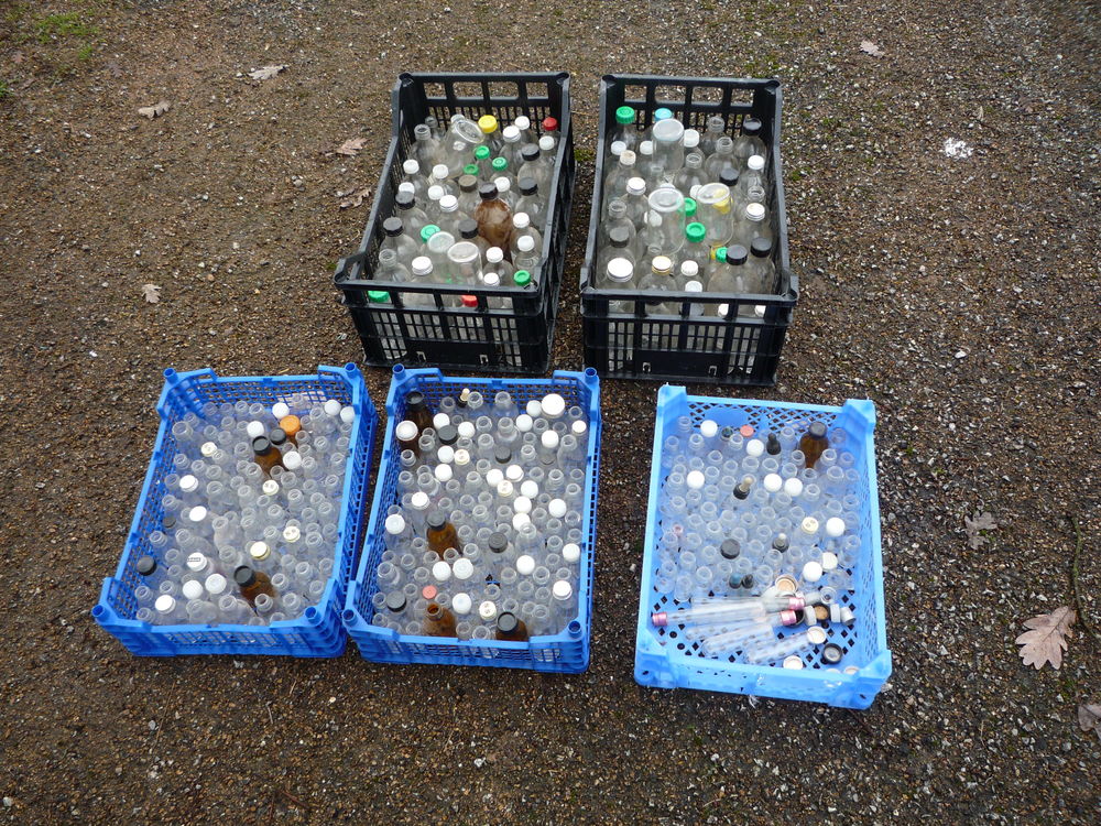 Flacons/petite bouteille/pharmacie Bricolage