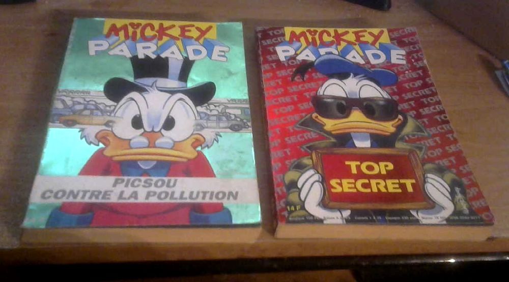 BD MICKEY PARADE Livres et BD