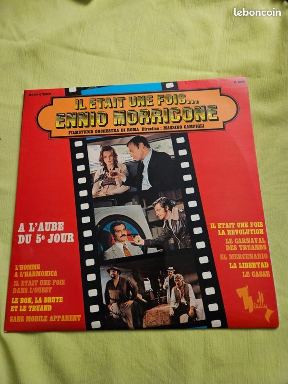 Il Etait Une Fois..33t vinyle. Ennio Morricone CD et vinyles