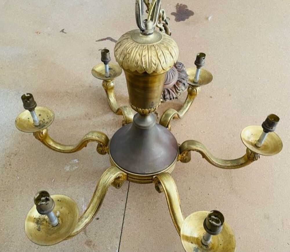 lustre bronze Décoration
