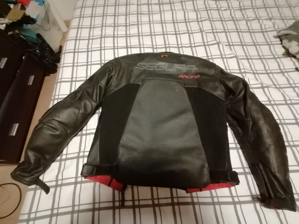 2 blousons cuir moto homme Vtements