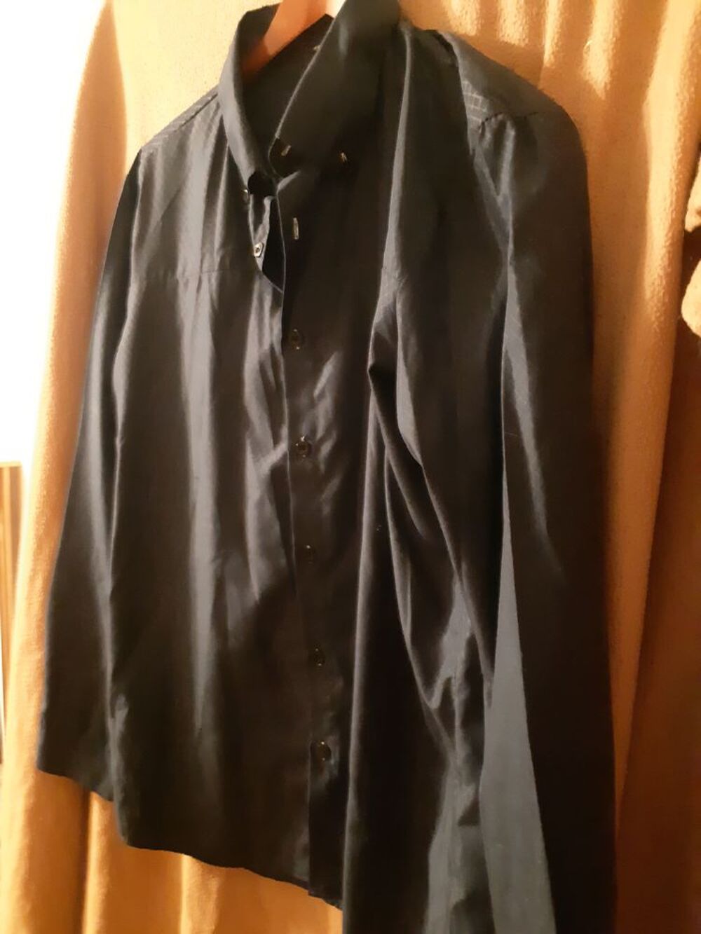 Chemise bleue xxl homme Vêtements