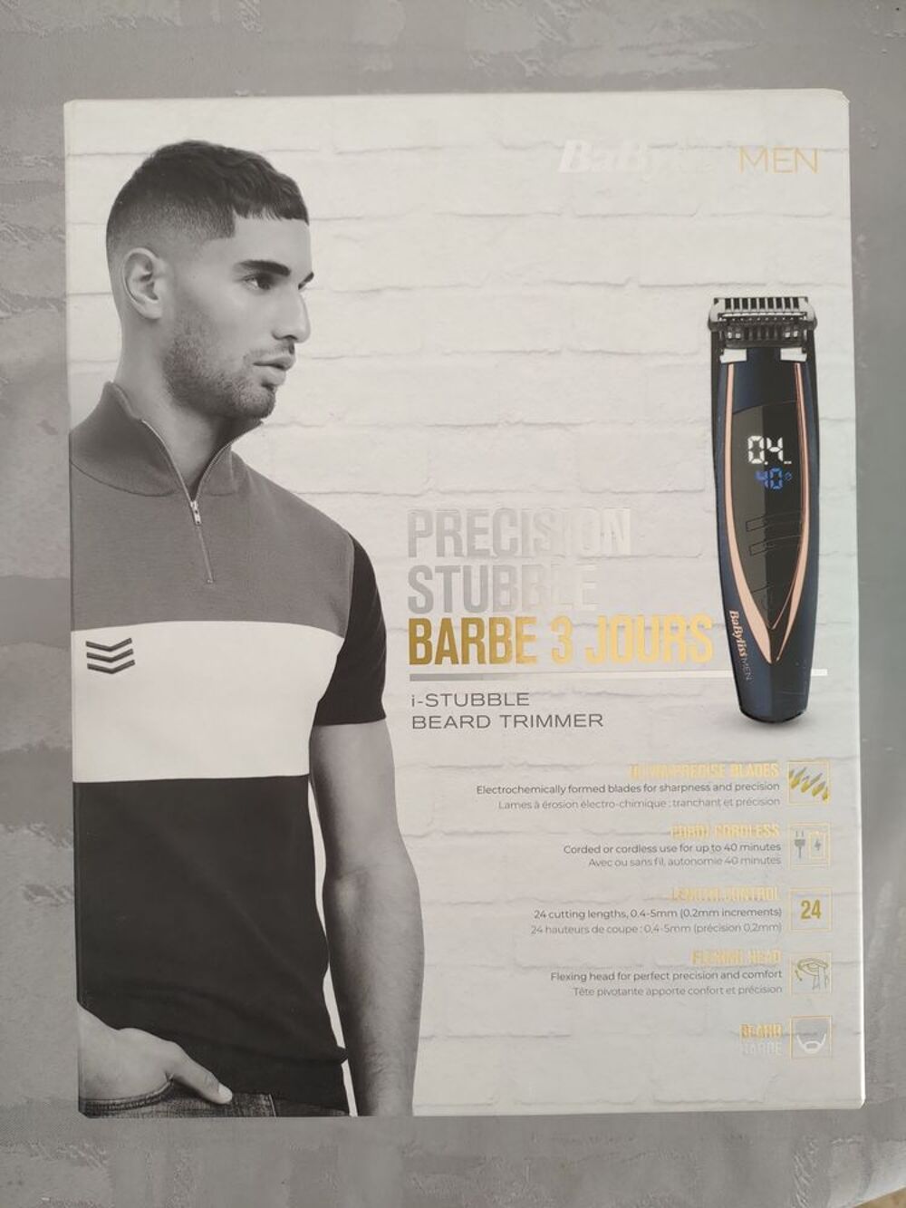 Tondeuse barbe Babyliss MEN e879e Electroménager