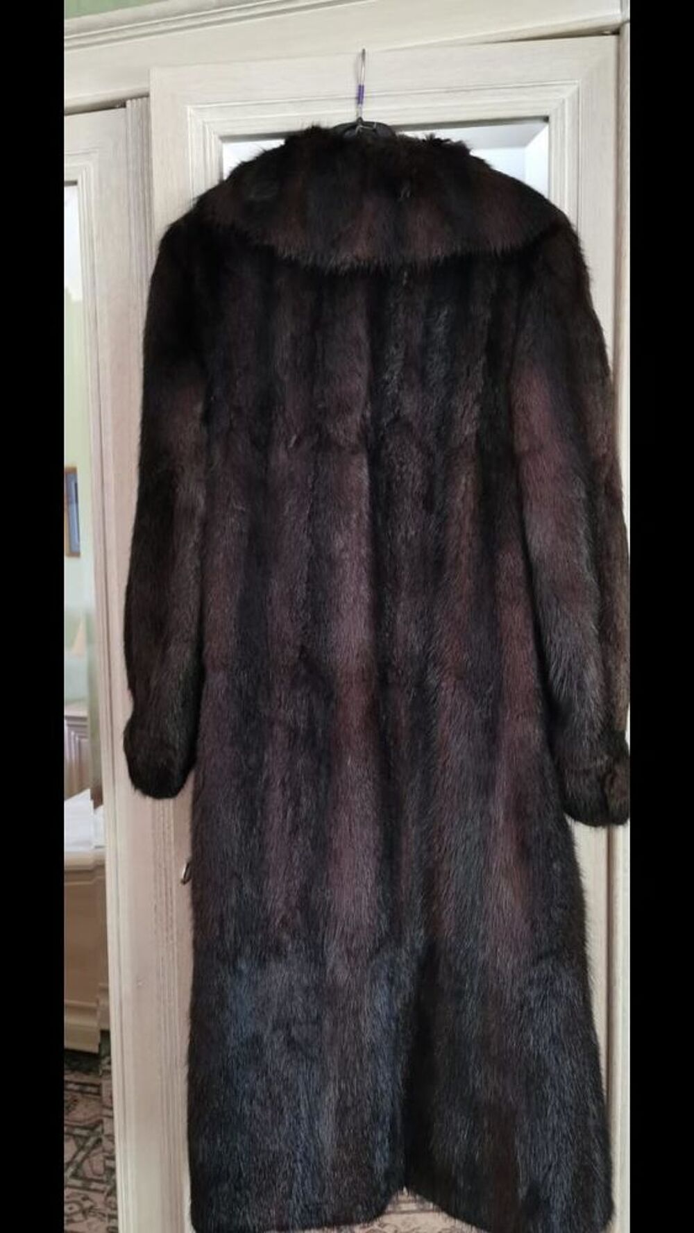 Manteau vison en fourrure pour femme Vtements