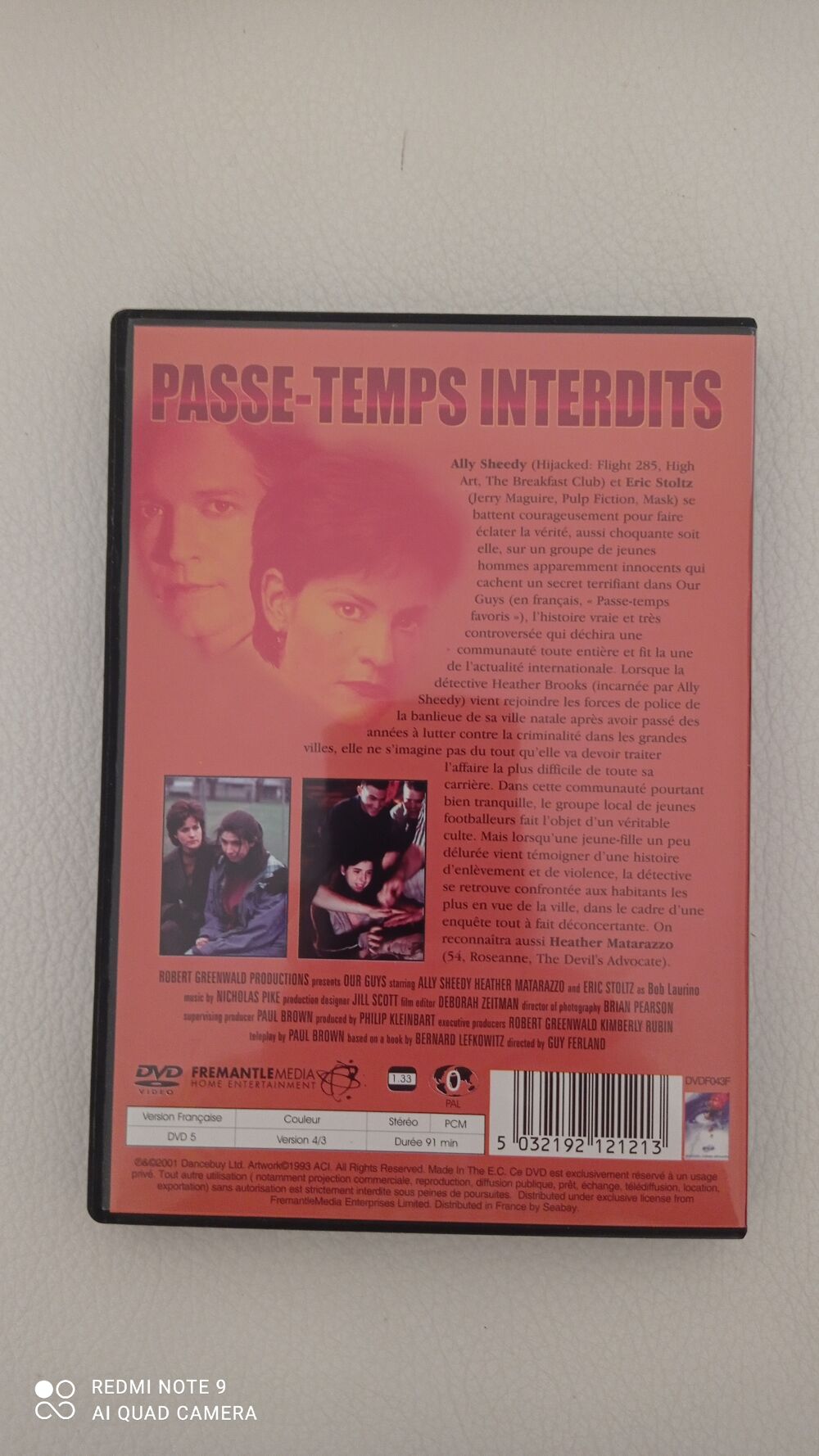 DVD "Passe-Temps Interdits" DVD et blu-ray