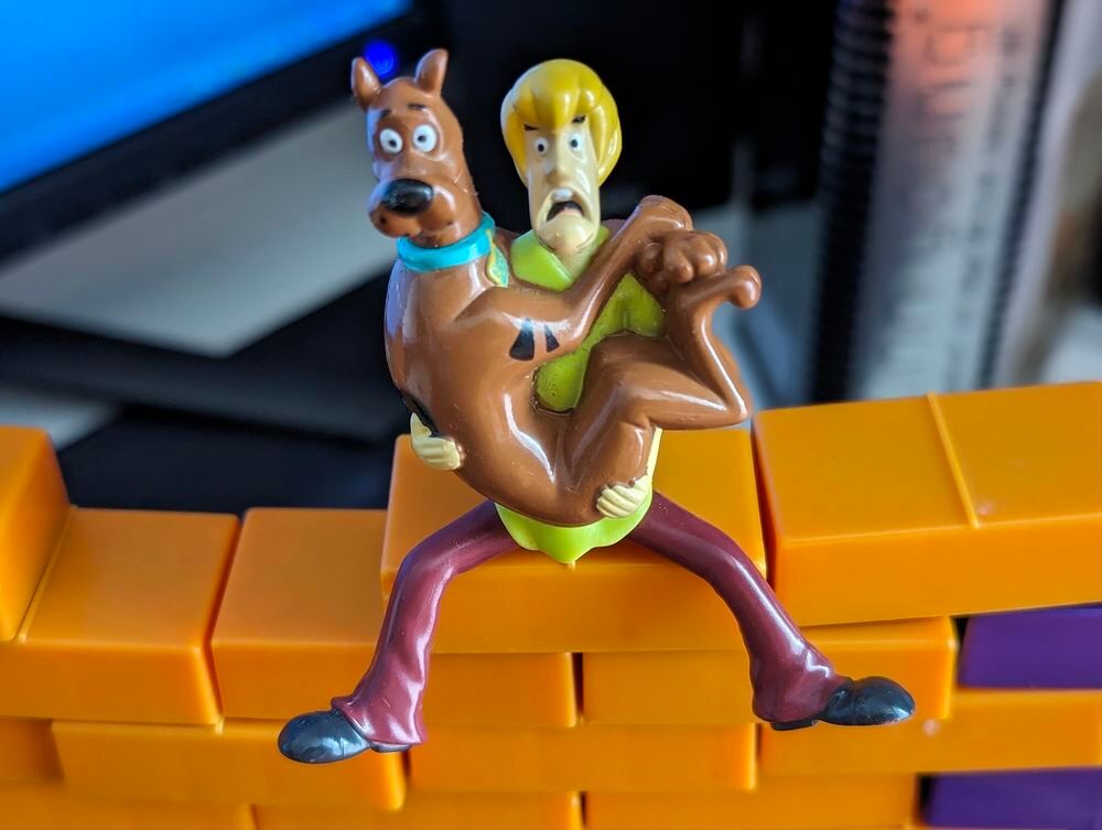 Jeu Lansay &quot;Tiens-bon Scooby-Doo&quot; dans sa bo&icirc;te Jeux / jouets