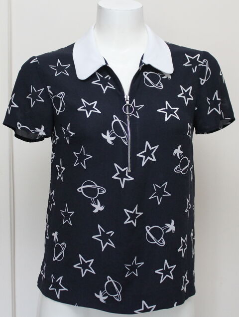 Top soie CLAUDIE PIERLOT ref BILLYTIS T.36 Fr 50 Issy-les-Moulineaux (92)