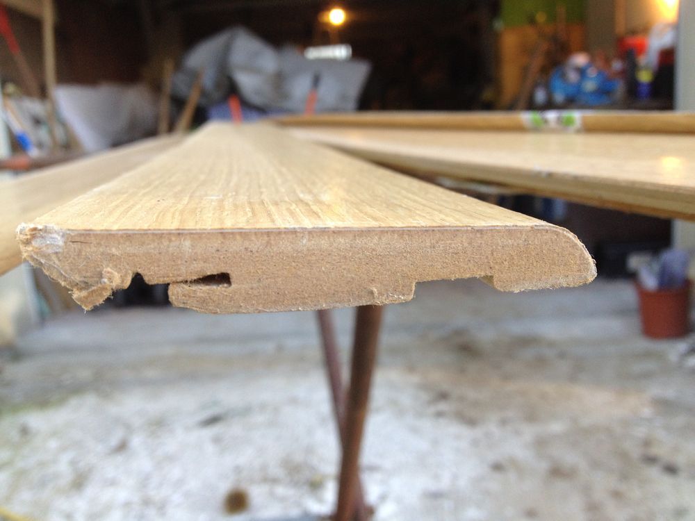 PLINTHES PARQUET CHENE DORE Bricolage