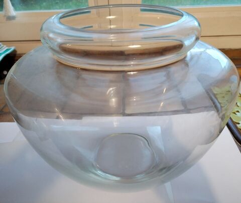 Grand vase en verre transparent 5 Saint-Sbastien-sur-Loire (44)