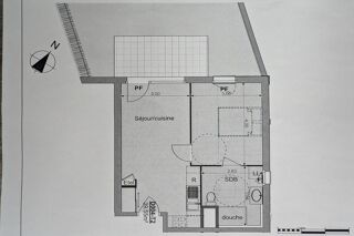  Appartement  vendre 2 pices 40 m