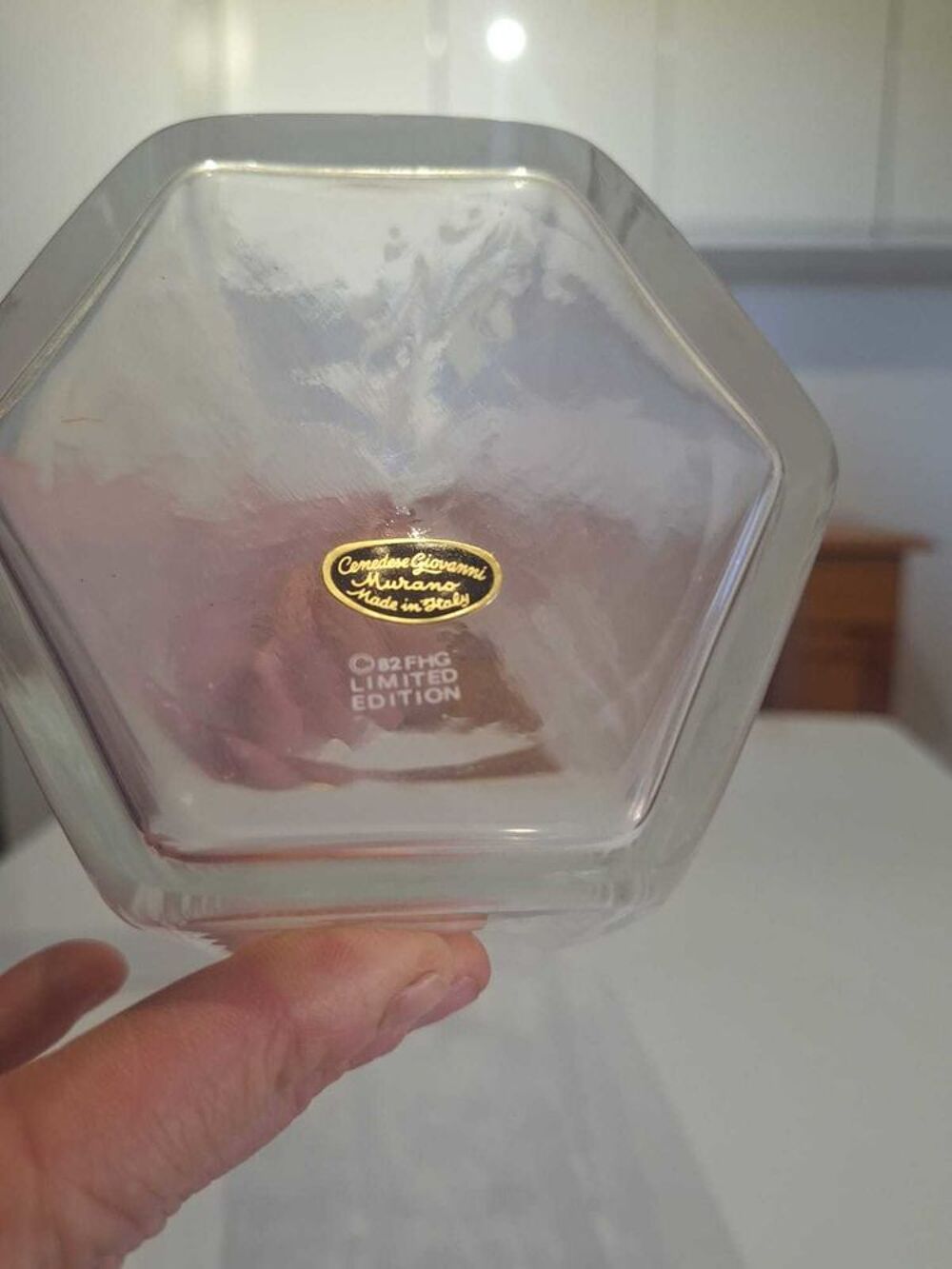 vase de murano &eacute;dition limit&eacute;e 