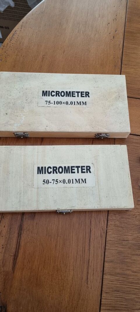 Lot de 3 Micromètres Guénange (57)