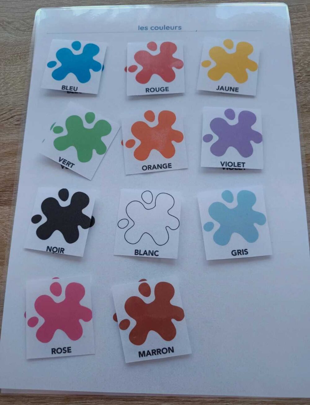Montessori les couleurs Jeux / jouets