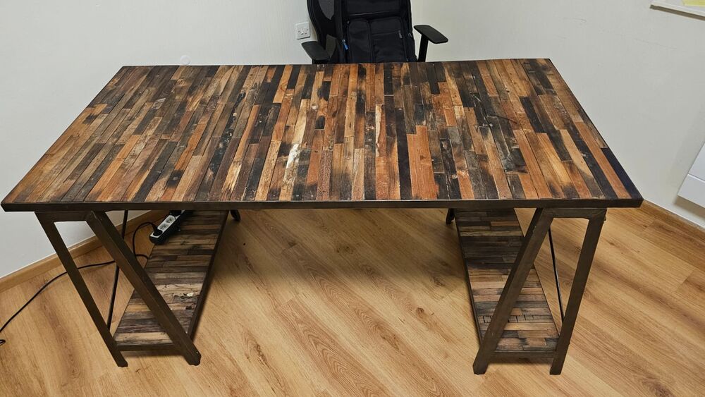 Bureau bois et acier (style industriel) Meubles
