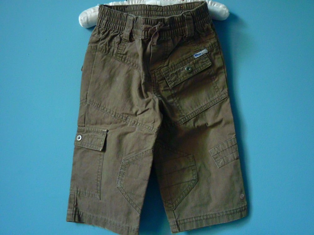 Pantalon cargo gar&ccedil;on mexx 12 mois kaki TBE Vtements enfants