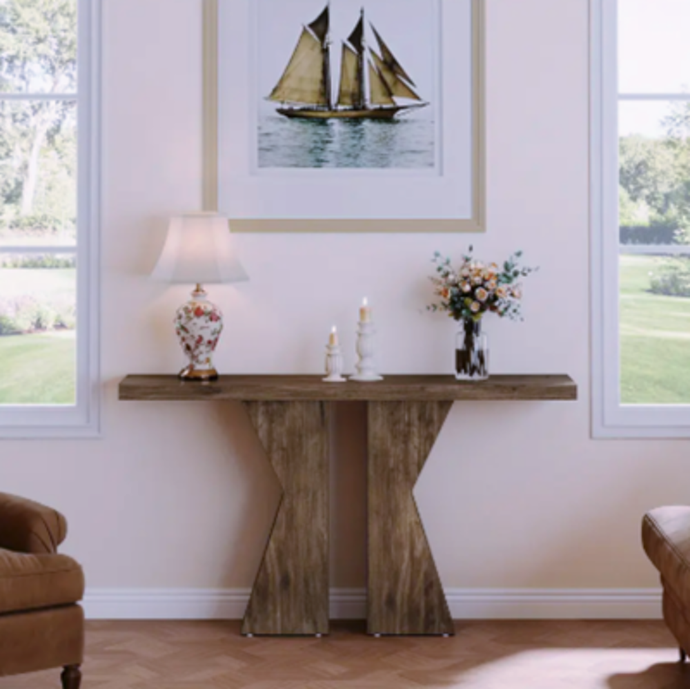 Console bois minimaliste ? Charme rustique chic Meubles