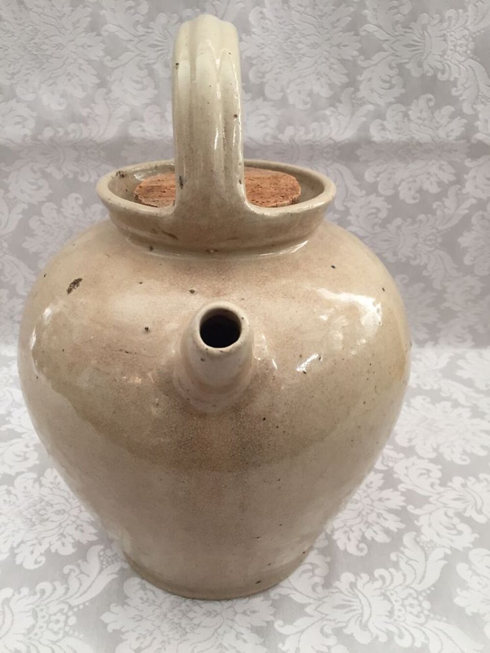POT CRUCHE A BEC GARGOULETTE CHEVRETTE CANTIR BOTIJO FRANCE Décoration
