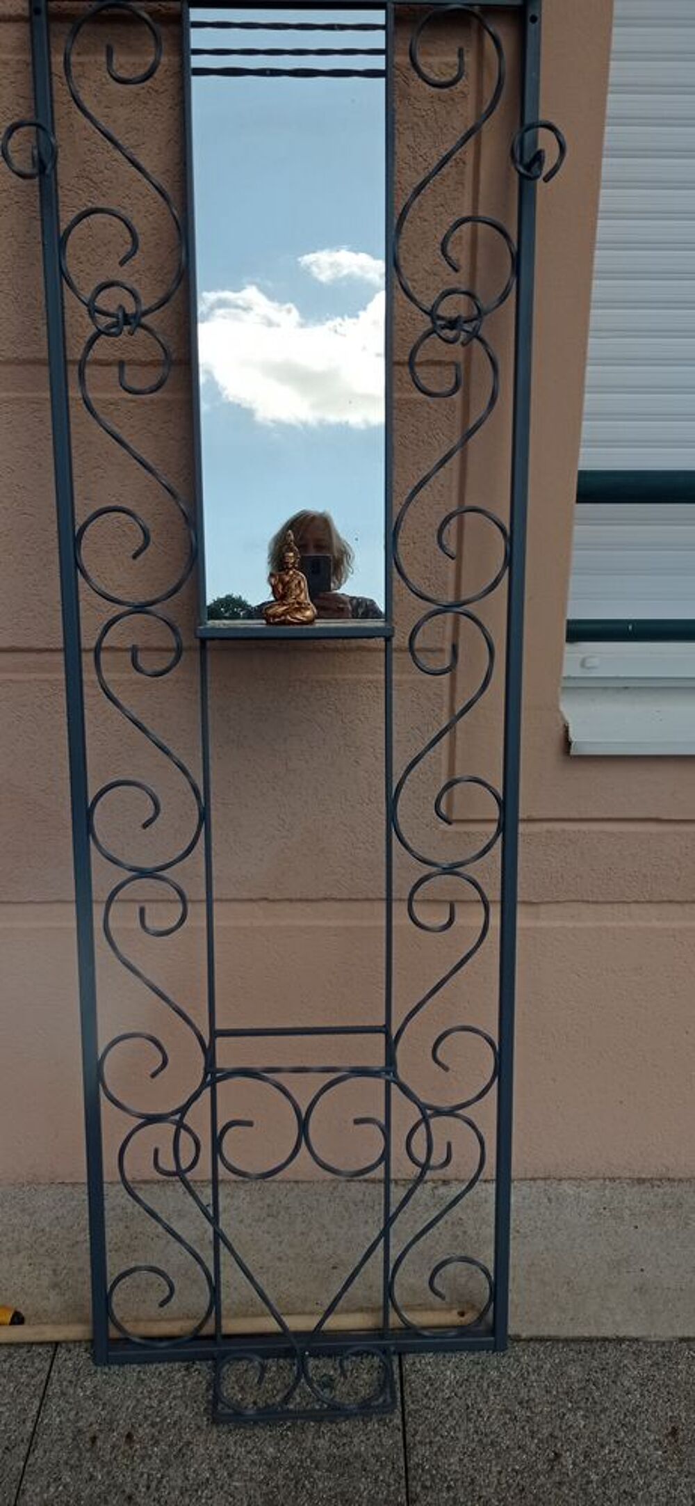 Porte manteau de avec miroir Décoration