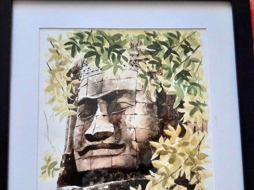 Tableau de peinture &agrave; l'eau Décoration
