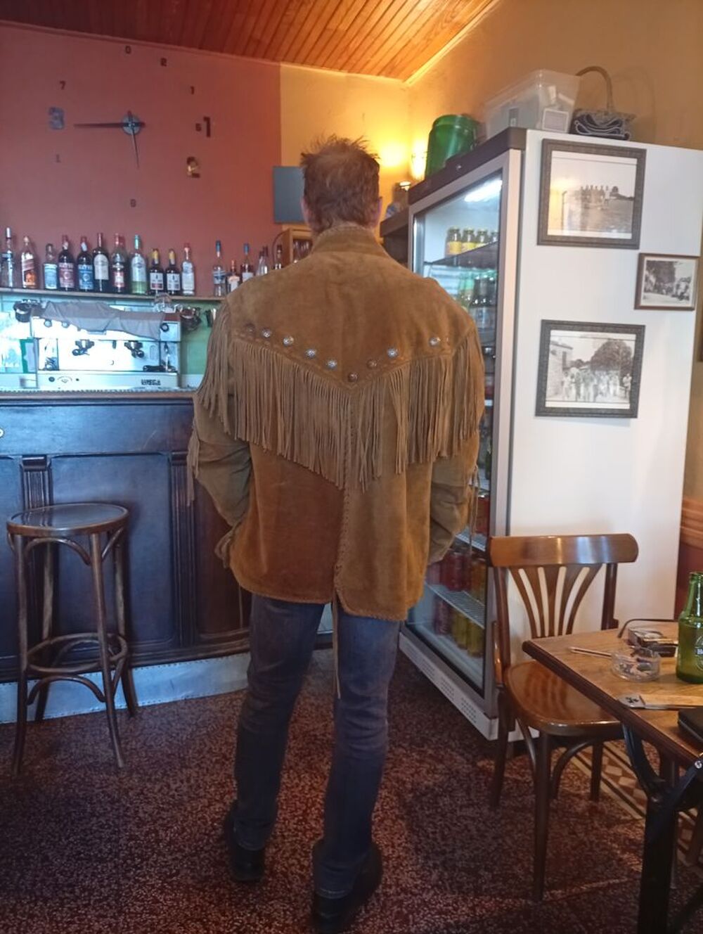 Veste Indienne &agrave; franges Vêtements
