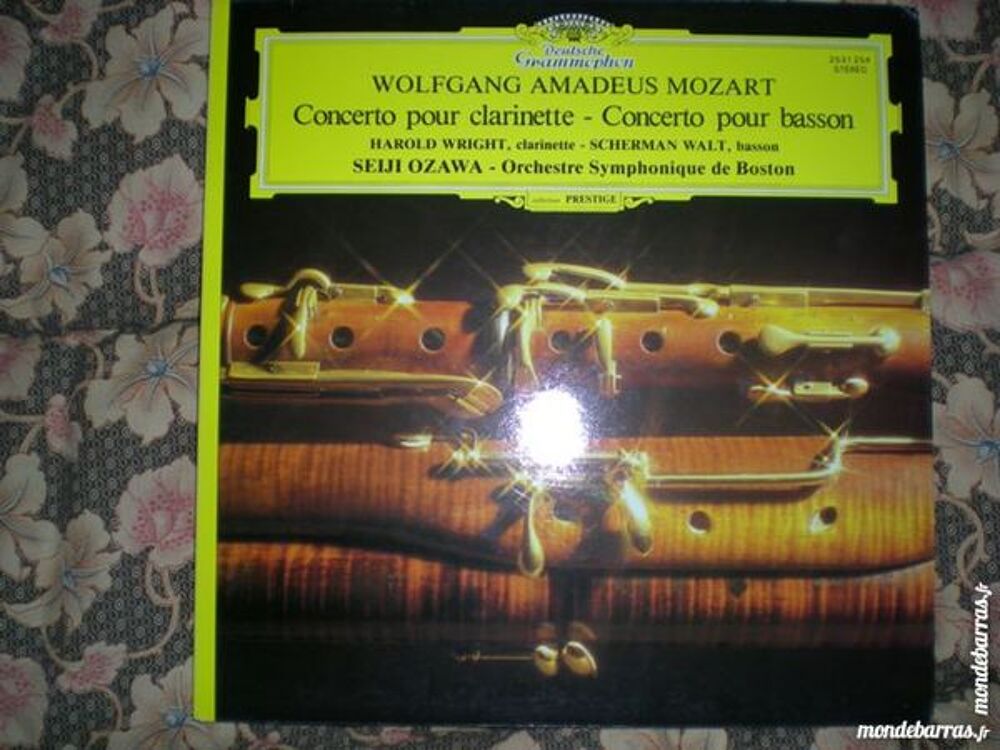 Lot de 55 disques ' Musique Classique ' 33 T CD et vinyles