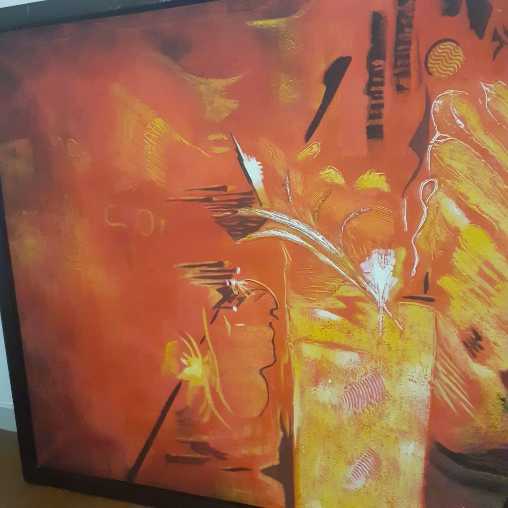 Tr&egrave;s beau tableau moderne Décoration