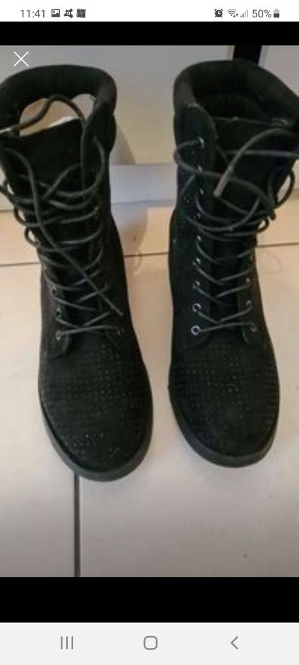 Bottines femme paillet&eacute; Chaussures