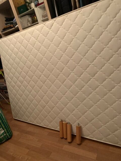 Sommier deux personnes avec pieds 35 Ballan-Mir� (37)