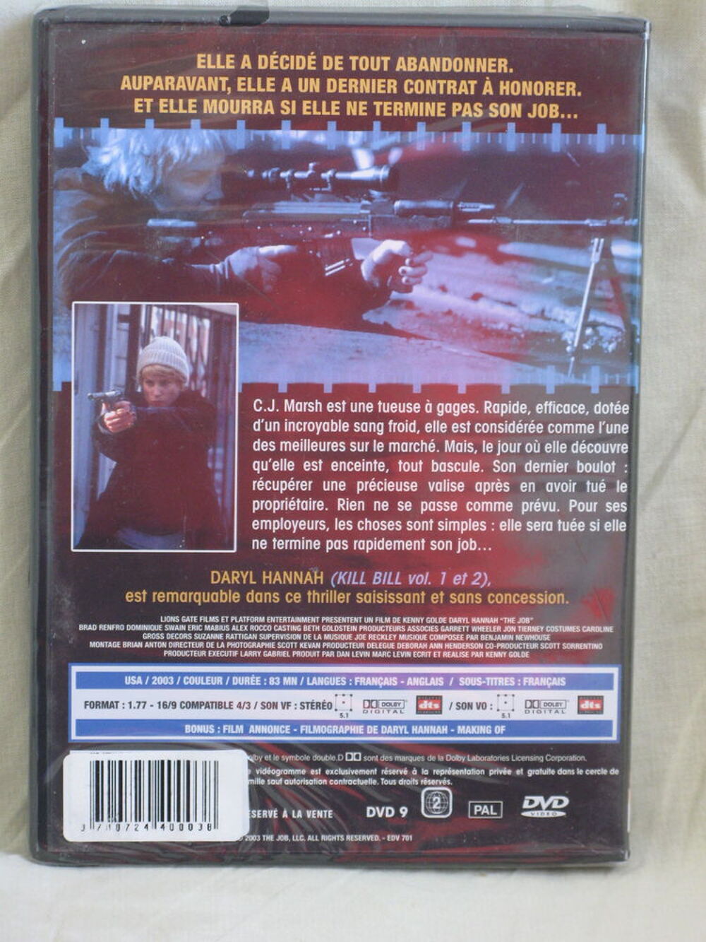 The Job DVD et blu-ray