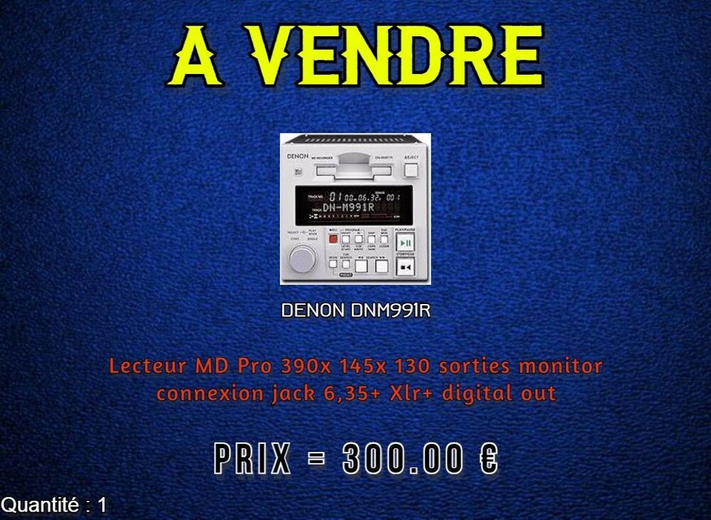 DNM991R Audio et hifi