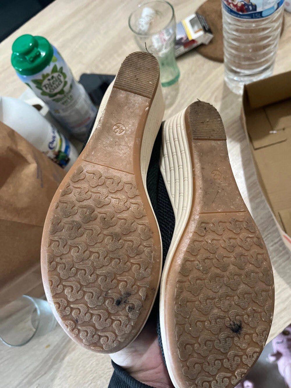Talon compenser Chaussures