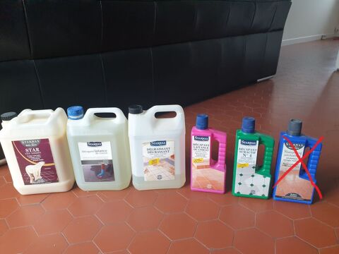 Lot 5 produits nettoyage/d�capant / lustrant STRARWAX 50 Plaisir (78)