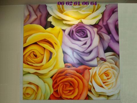 Grande huile sur toile - CHRISTINA BARDRAM 3500 Cagnes-sur-Mer (06)