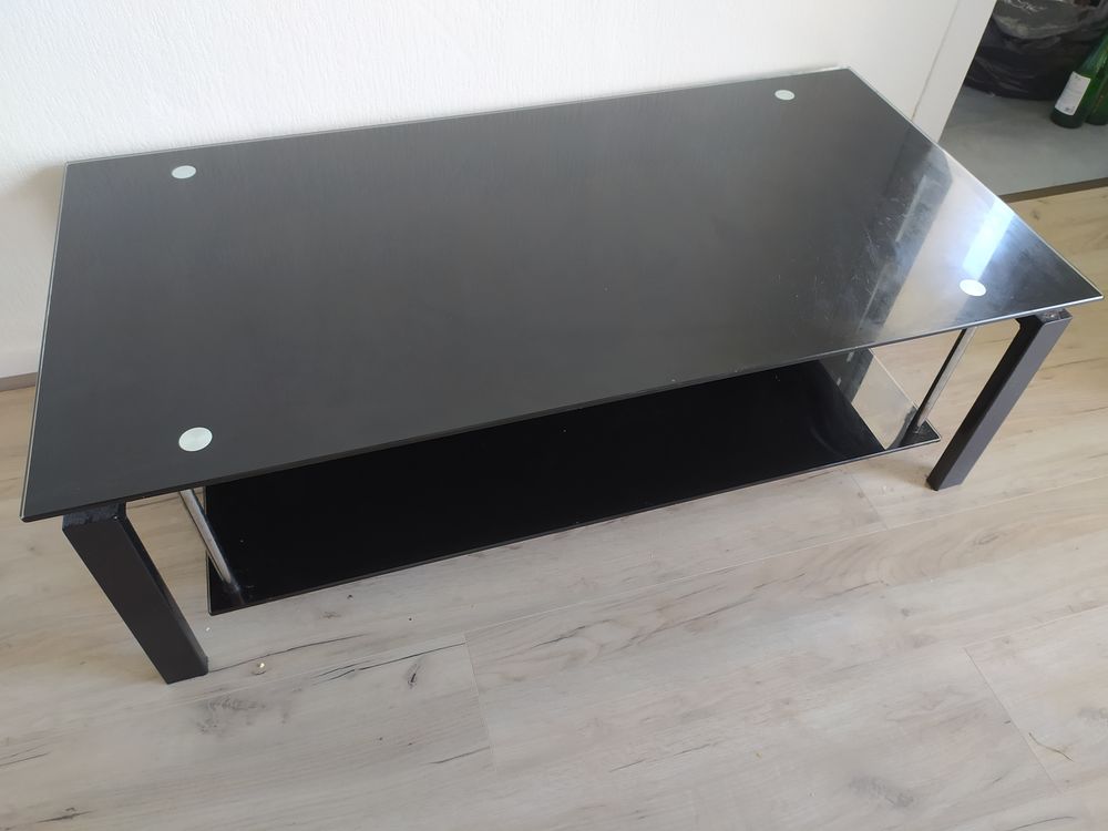 Table basse noire Meubles