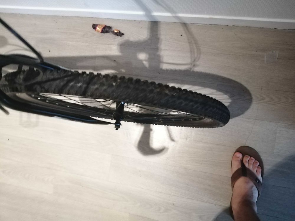 v&eacute;lo montagne pliable pour hommes et femm adultes taille L Vélos